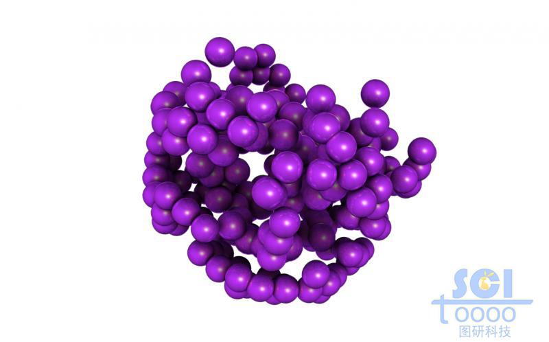 颗粒堆积的单晶微球