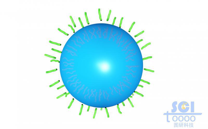 高分子链段交联形成的内部包裹溶液/水/乳液的纳米球/微球