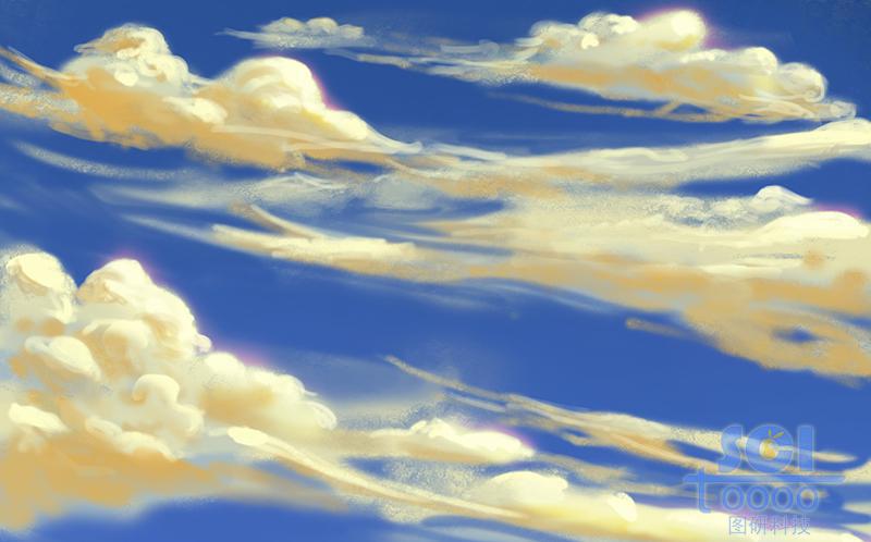 天空云朵
