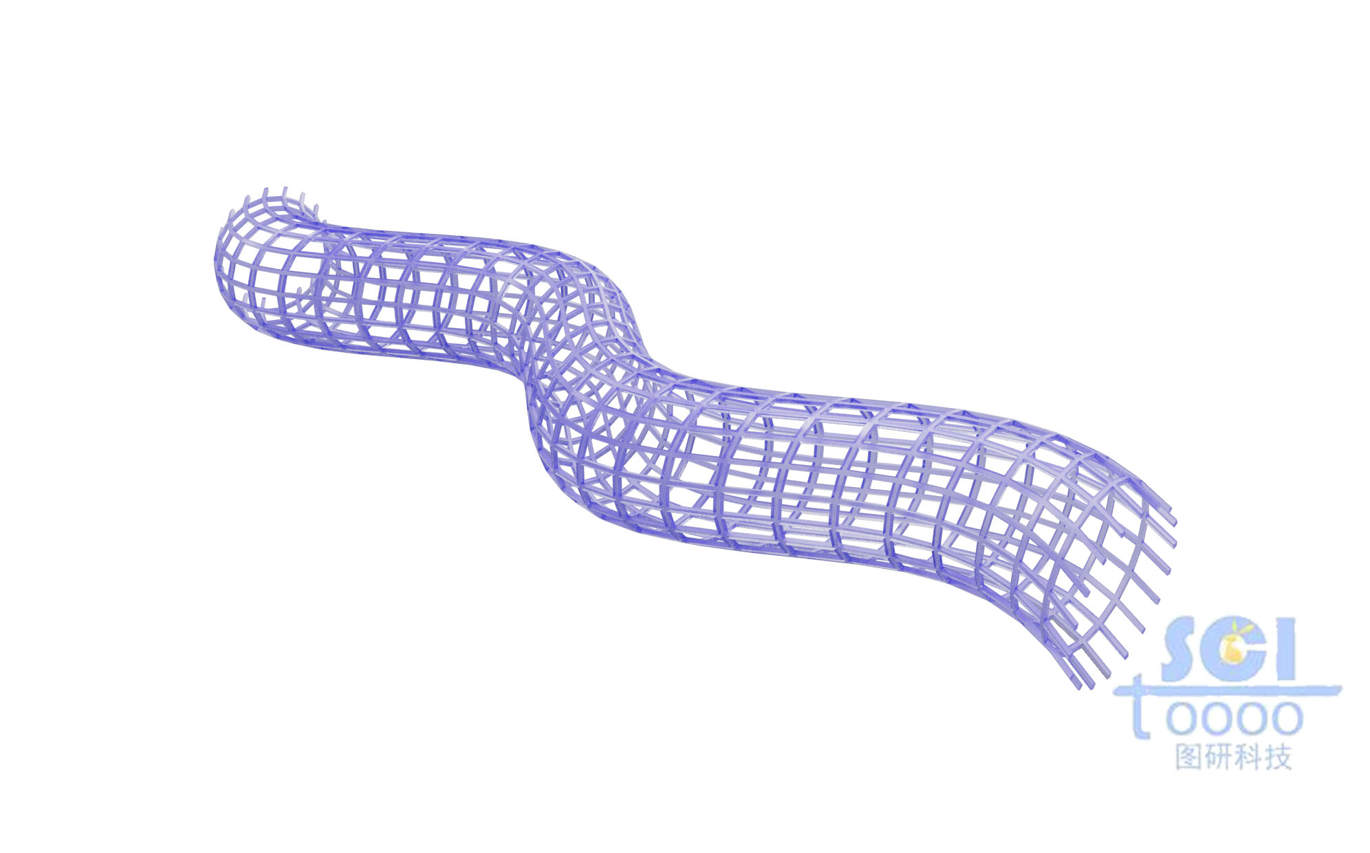 网格状纤维结构