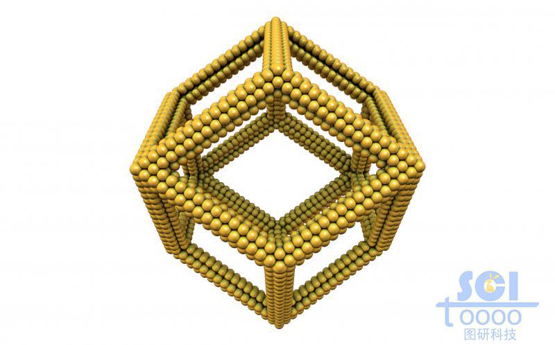 原子堆积的十二面体结构