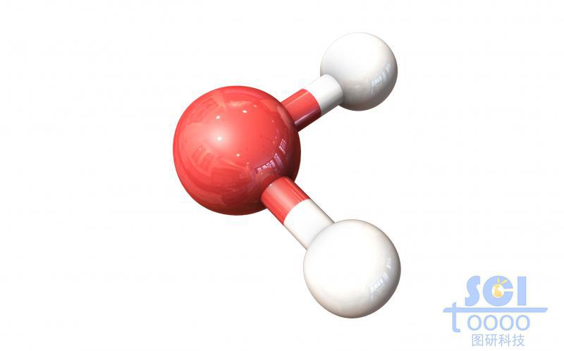 分子模式图-水