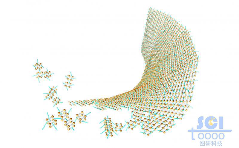 高分子链段相互交联的金属骨架形成的膜材料