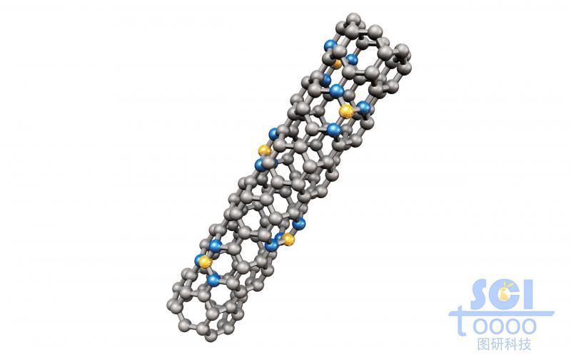 其他金属掺杂的杂环碳管