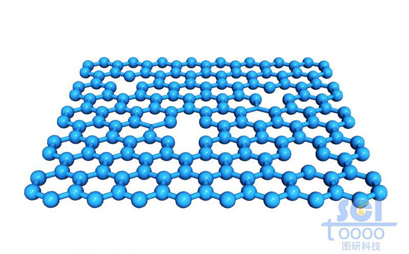 带缺陷的石墨烯